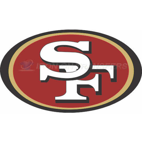 San Francisco 49ers Iron-on Stickers (Heat Transfers)NO.745